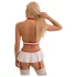 Cottelli - tweedelig verpleegsterskostuum (wit-rood) - M
