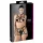 Cottelli - decoratieve bodyharnas lingerie set (zwart, S-L)
