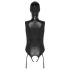 Bad Kitty - Open body en masker (zwart)