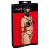 Bad Kitty - Lichaamsharnas set & masker (zwart)