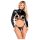 Bad Kitty - Open Cup Bondageset (zwart) - L
