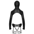 Bad Kitty - BDSM lingerie set - zwart - L