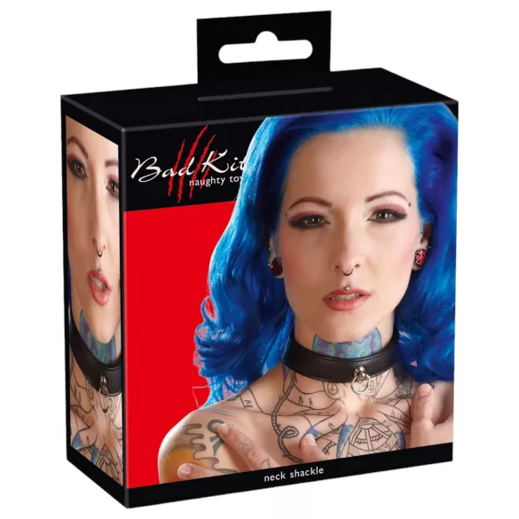 Bad Kitty - halsband - verstelbaar - zwart