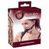 Fetish - mondknevelaar met dildo (zwart)