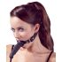 Fetish - mondknevelaar met dildo (zwart)