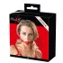 Bad Kitty - silicone ballgag - kunstleren band - rood