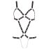 Bad Kitty - Zwarte body met studs (S-L)
