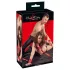 Bad Kitty - bed boeien set - klittenband - kunstleer - rood