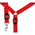Bad Kitty - bed boeien set - klittenband - kunstleer - rood