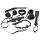 Bad Kitty - Leren boeien set (8-delig) - zwart