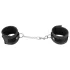 Vegan Fetish - polsboeien - korte ketting - zwart