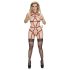 Bad Kitty - Volledig Lichaams Harness Body (Rood)