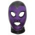 Bad Kitty - Glanzend Zuigmasker (Paars-Zwart)