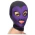 Bad Kitty - Glanzend Zuigmasker (Paars-Zwart)