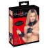 Bad Kitty - zwarte 4-delige bondageset met ruches