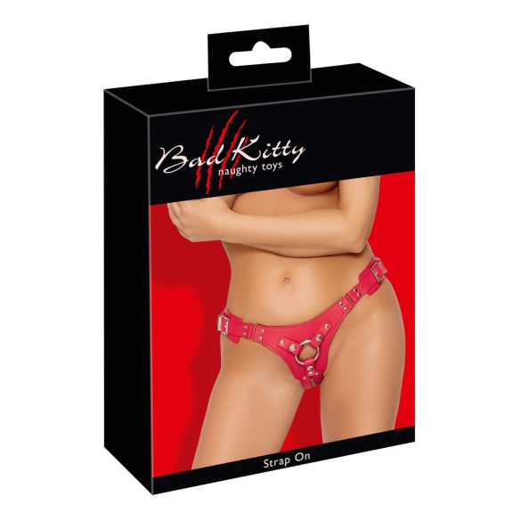 Bad Kitty - Strap-on slipje (rood)