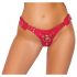 Bad Kitty - Strap-on slipje (rood)