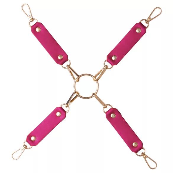 Bad Kitty - bondage set - 7-delig - rood