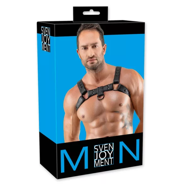 Svenjoyment - kunstleren borsttuig (zwart)