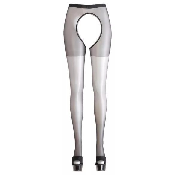 Cottelli - Seks kousen - Zwart - L/XL