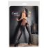 Cottelli - Opengewerkt patroonpanty (zwart) - 4/L