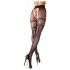Cottelli - Dubbel effect open netpanty (zwart)