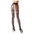 Cottelli - Dubbel effect open netpanty (zwart)