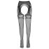 Cottelli - Dubbel effect open netpanty (zwart)