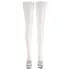 Cottelli - Satijnen hold-up kousen - wit