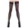 Cottelli Legwear - Zwarte panterprint hold-ups