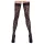 Cottelli Legwear - hold-up kousen - panterprint - zwart