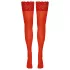 Cottelli - kanten hold-ups - bloemenmotief - rood