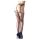 Cottelli - Zwarte netpanty's met rode veters