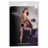 Cottelli - Zwarte netpanty's met rode veters