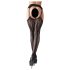 Cottelli - Zwarte netpanty met patroon