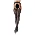 Cottelli - netpanty met patroon - zwart
