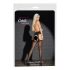 Cottelli - Sexystocking met kanten taille (zwart)