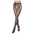 Cottelli Legwear - Open glinsterende kousen - zwart (S-L)