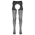 Cottelli - open (crotchless) panty (zwart) - L/XL