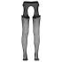 Cottelli - open (crotchless) panty (zwart) - L/XL