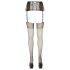 Cottelli zijdezachte panty (zwart) - 3/M