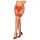 Obsessive - kanten panty (rood-naturel) - L/XL