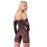NO:XQSE - Lingerie body - Kant - Zwart - L/XL