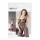 NO:XQSE - kanten net bodystocking - zwart - S-L