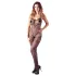 NO:XQSE - kanten net bodystocking - zwart - S-L