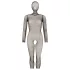 Cottelli Fantasy - masker met open net catsuit (zwart) - S-L