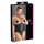Cottelli Plus Size - satijnen tailleslip (zwart)