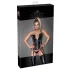 Noir - bustier met jarretels - kant - zwart
