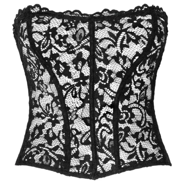 Noir - kanten bustier - zwart