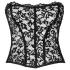 Noir - kanten bustier - zwart - M